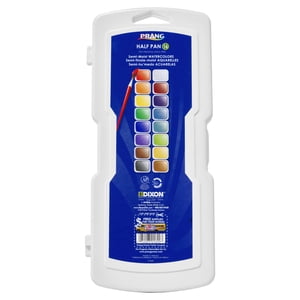 Prang Watercolor Set, 16 Semi-Moist Colors
