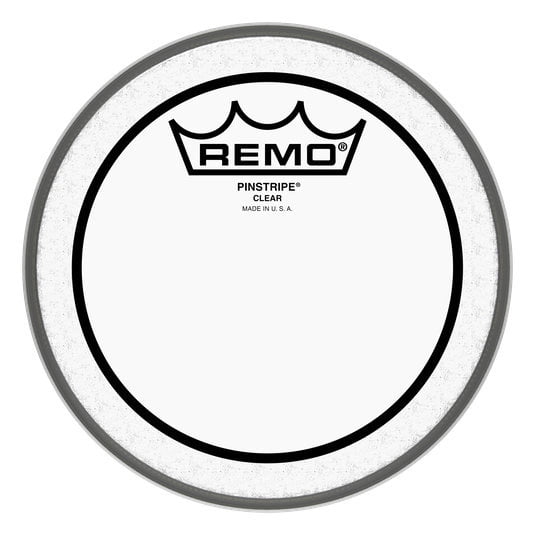 Remo Broches à Rayures Claires Drumhead - 13"