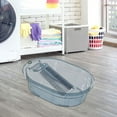 thumbnail image 6 of deevoka Washboard Basin Household Cleaning Washing Bowl for Socks Infant Clothes Pants blue, 6 of 9