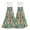 Bohemia Pattern, variant on Wobogo Bohemia Pattern Hand Towel Set of 2 Absorbent for Kitchen and Bathroom With Velcro Hanging Loop 18.2Ă—14in