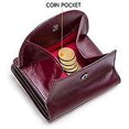 thumbnail image 4 of Bolsa de herramientas Cartera de cuero Mini monedero corto pequeño Monedero Bolsillo para monedas Titular de la tarjeta de crédito, 4 of 5