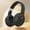 123#Black, variant on xjwjuw Bluetooth Headphones Wireless, Noise-Cancelling Stereo Sound, HiFi Foldable Over-Ear Headset, Bluetooth 5.4, HD Call, Music Playback, Comfortable for Travel and Gaming
