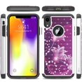 thumbnail image 6 of CoverON Apple iPhone XR (6.1") Case, Aurora Series Rhinestone Phone Cover, 6 of 7