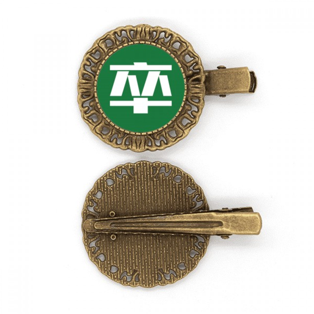 Épingle à Cheveux Personnage Soldat Chinois Broche Barrette