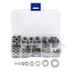 thumbnail image 1 of 360PCS Set 304 Arandelas Surtidas de material acero Inoxidable Herramienta de Arandela Plana M2 - M10, 1 of 9