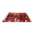 thumbnail image 2 of Ahgly Company Machine Washable Indoor Rectangle Abstract Red Modern Area Rugs, 2' x 5', 2 of 4
