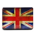 thumbnail image 1 of Funda izÜg, carcasa compatible con MacBook Air de 13 pulgadas modelos A2337 M1, A2179, A1932 Bandera UK izÜg Ügav Satén bordado, 1 of 5
