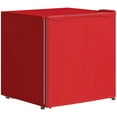 thumbnail image 2 of Resenkos 1.1 Cu.Ft Countertop Mini Freezer, Compact Upright Freezer with Removable Shelves, Red, 2 of 11
