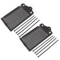 thumbnail image 2 of Loewten Motorcycle Radiator Cover,Radiator Grille Guard,Motorcycle Accessories Stainless Steel Radiator Guard Protector Grille Grill Cover Fit For R1200GS LC 13-18, 2 of 8