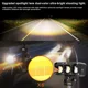 thumbnail image 3 of Par Faros Auxiliares Lupa Led Focos Luz 240w Para Coche Moto, 3 of 8