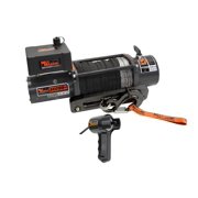 Milemarker 7653246BW Section 9.5 Waterproof Electric Winch with Synthetic Rope Fits select: 1997-2004 FORD F150, 1999-2007 CHEVROLET SILVERADO