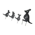 thumbnail image 1 of Plugin Fall Decor, Garden Stakes Iron Art Decor Exquisite Craftsmanship 4pcs  for Courtyard, 1 of 7