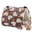 thumbnail image 1 of Cama cálida para hámster de invierno, cama suave y pequeña para mascotas con diseño de gancho para hámster, loro, erizo, conejillo de indias, 1 of 7