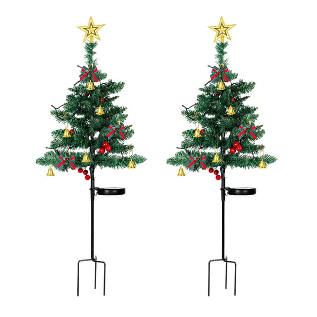 Solar Christmas Lights Outdoor LED String Lights with 2 Lighting Modes for Garden Tree Decoration