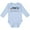 AE-Light Blue, variant on Inktastic Newborn Nicu Graduate Boy Boys Long Sleeve Baby Bodysuit