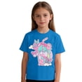thumbnail image 4 of Trendfront Girls Cartoon Graphic Shirt Cute Character Print Summer Tee Crewneck Short Sleeve Casual Fashion T-Shirt Everyday Wear Playwear Tops, 4 of 4