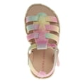 thumbnail image 6 of Laura Ashley Girls Buckle Hook And Loop Footbed Sandals (Toddler Sizes), Pink Multi, 9, 6 of 7