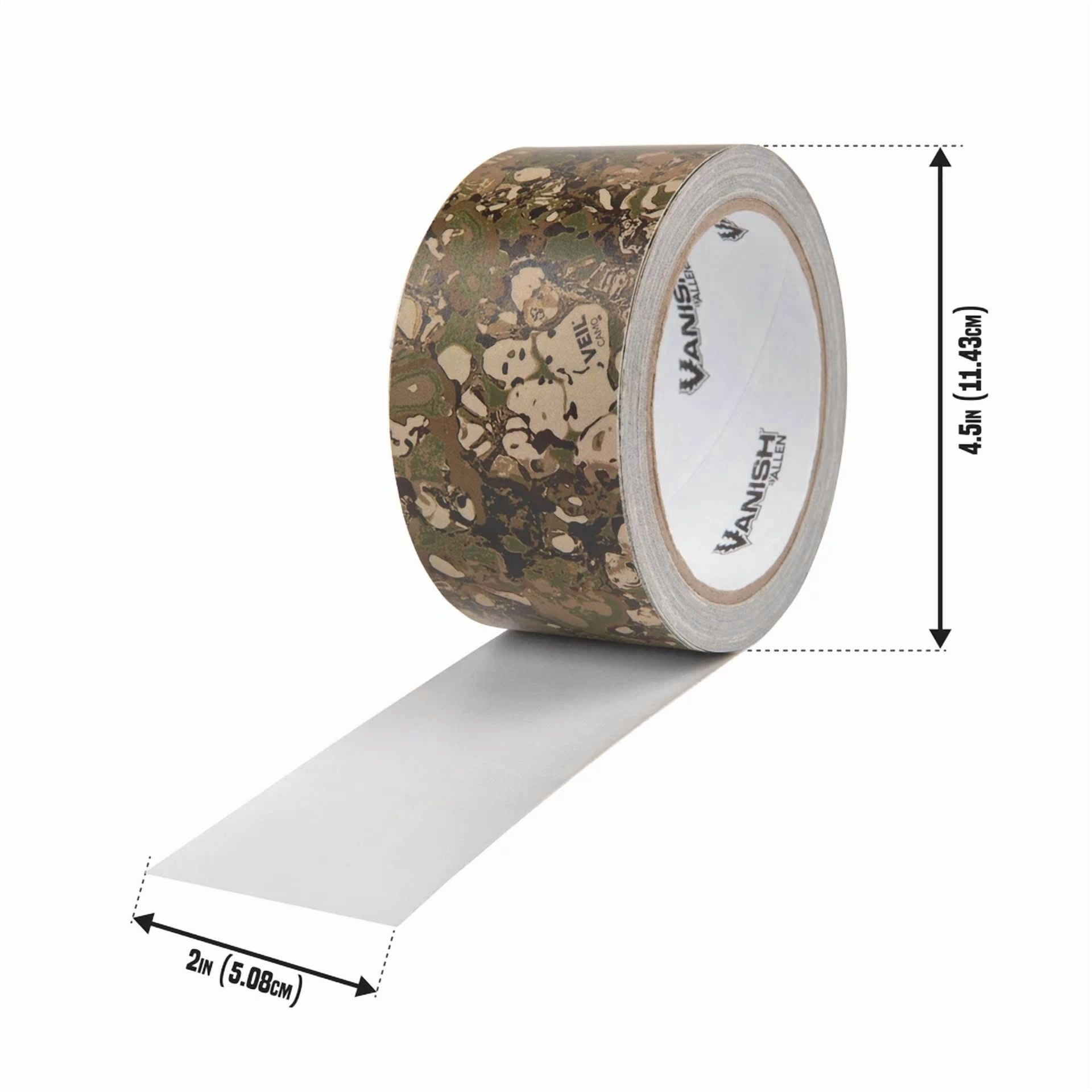 BUTTERFLY- Vanish Camo Duct Tape 2 Inch Wide 10 Yards Long Veil Terrain Camouflage Tape