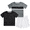 Grey/Black, variant on Baby Boys Short Sets - 3 Piece Performance Short Sleeve Tee Shirts and Shorts (Sizes: 12M-24M)