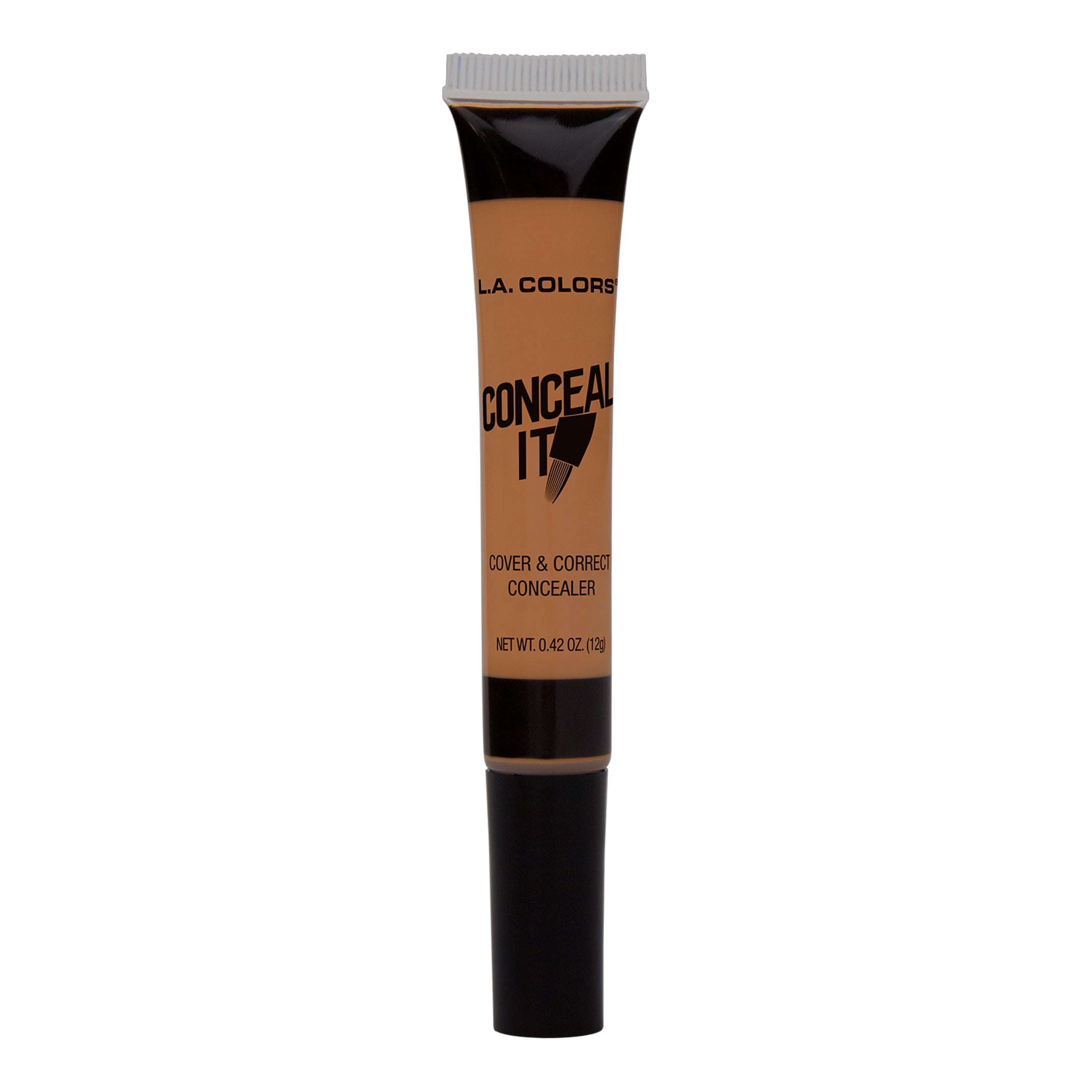 (4 pack) L.A. COLORS Concealer, Conceal It, Honey Beige, 0.42 fl oz
