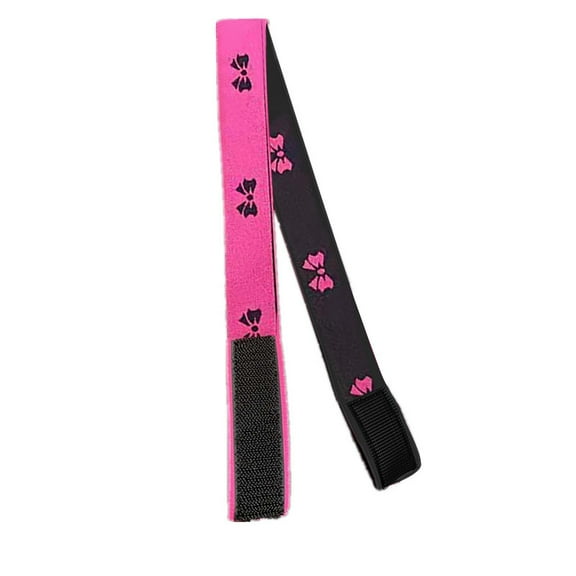 Elastic Rose Red Fixing Strap for Wig Edge Adjustment - Headband for Secure and Tight Fit