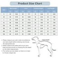 thumbnail image 2 of UOSIA Italian Greyhound Sweater Elastic Comfortable Cold Weather Dog Coat Whippet Pajamas Jumpsuit, 2 of 6