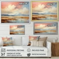 thumbnail image 4 of Designart "Tranquil Pastel Plains" Minimalism Floater Framed Canvas Art Print, 4 of 5