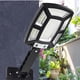 thumbnail image 4 of Farolas solares para exteriores, luces de estacionamiento solares, sensor de movimiento inalámbrico, luz de pared de seguridad solar con 3 modos para jardín, calle y patio., 4 of 7