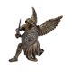 thumbnail image 4 of Figura de ángel guerrero, escultura creativa para regalar en la estantería del dormitorio o vitrina. Oro, 4 of 9