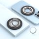 thumbnail image 2 of Purnero Del Anillo Kickstand Dedo Soporte Magnético para El Rotación 360 ​​grados 15 14 13 12 Accesorios Teléfonos Inteligentes, 2 of 8