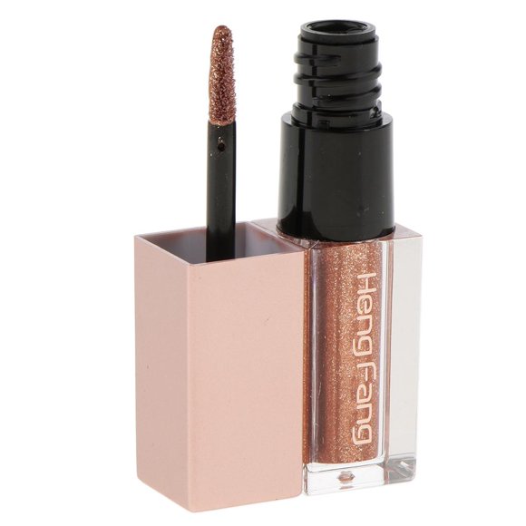 de ojos líquida de color cálido, brillo, brillo, cosmético de belleza , cobre Cobre oro Colco Eyeshadow Liquid