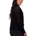 thumbnail image 2 of Onzie Yoga Mesh Cowl Neck Top 3763, 2 of 4