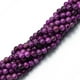 thumbnail image 2 of Espaciador de Piedras de Charoita Púrpura de 15 " Sueltas 6 Mm Accesorios para Joyas Yuyangstore Piedra preciosa redonda de charoita púrpura, 2 of 3