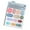 B, variant on YAOMOBB Hand Account Sticker 50 Sheets Scrapbook Stickers Self Adhesive with Diverse Styles and Rich Patterns DIY Fragmented Island Junk Journaling Stickers for Planners and Crafts