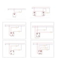 thumbnail image 3 of Yuarrent Interruptor de lámpara de Panel de luz, suministros para el hogar, accesorio de bricolaje, accesorios para el hogar, interruptores de presión, Decoración del hogar Blanco/Multicontrol Yuarrent HA067855-10, 3 of 6