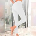 thumbnail image 2 of Lenpel Leggings for Women Soft Comfy High Waisted Full Length Skinny Gym Yoga Pants Workout Lounge Tights, 2 of 6
