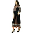 thumbnail image 4 of Phagun Geometric Pattern Kurta Rayon Anarkali Ethnic Kurti Designer Dress, 4 of 6