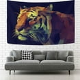 thumbnail image 2 of FREEAMG Tapestry Abstract Tiger Animal Tapestry Wall Hanging Decorative Wall Tapestries Wall Art Wall&nbsp;Blanket&nbsp;Bedding Tapestry for Bedroom Living Room Dorm Home Decor 80"x60", 2 of 7