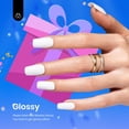thumbnail image 3 of Esmalte de uñas en gel Beetles White, 15 ml x 2 unidades, absorbe la luz UV, 3 of 7