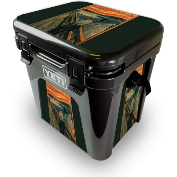 Skin for Yeti Roadie 24 Hard Cooler - The Scream | Protective, Durable, and Unique Vinyl Decal wrap Cover |