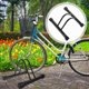 thumbnail image 5 of Bike Floor Stand Bicycle Floor Parking Rack Portable Parking Stand Bike Holder for Garage, 5 of 6