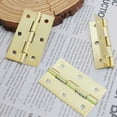 thumbnail image 3 of Murtenze 24 Pack 2.5 Inch Door Hinge - Gold Butt Hinges With Ball Bearing, Cabinet, Window, Outdoor Use - Mounting Screws Included, 3 of 7