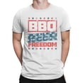 thumbnail image 2 of BBQ Beer Freedom USA Men's T-shirt, 2 of 3