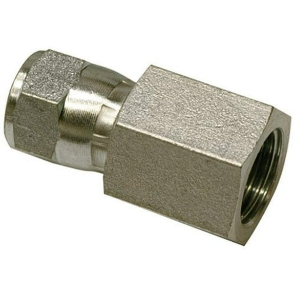 Apache Hydraulic Adapter JIC Swivel Fitting - 3/8" Female JIC x 3/8" Female Pipe