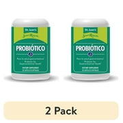 (2 pack) Santo Remedio Probiotic Supplement for Digestive Health, Unisex, Adult, 138 mg, 30 Count