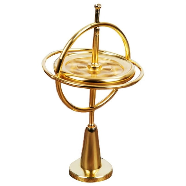 MesaSe 1Pc Self-balancing Gyroscope Anti-gravity Decompression Educational Finger Toy