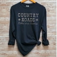 thumbnail image 4 of COUNTRY ROADS TAKE ME HOME Graphic Garment dyed T-Shirt, 4 of 8
