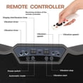 thumbnail image 7 of Vibration Plate Exercise Machine Body Vibration Platform Whole Body Workout Vibration Fitness Machine for Home Weight Loss, 7 of 7