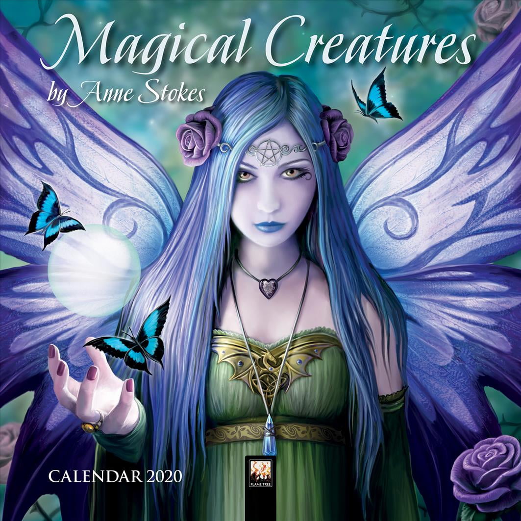 Magical Creatures by Anne Stokes Mini Wall Calendar 2020 (art Calendar