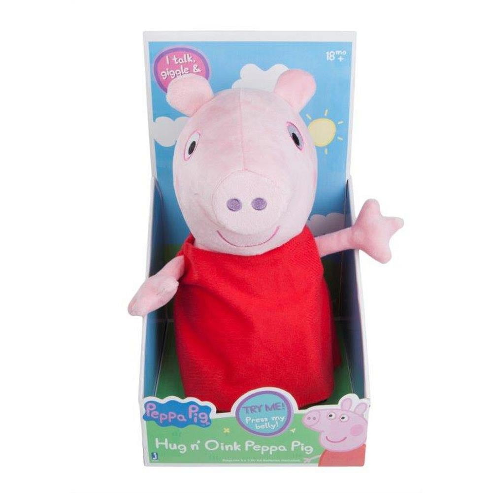 peppa pig talking soft toy